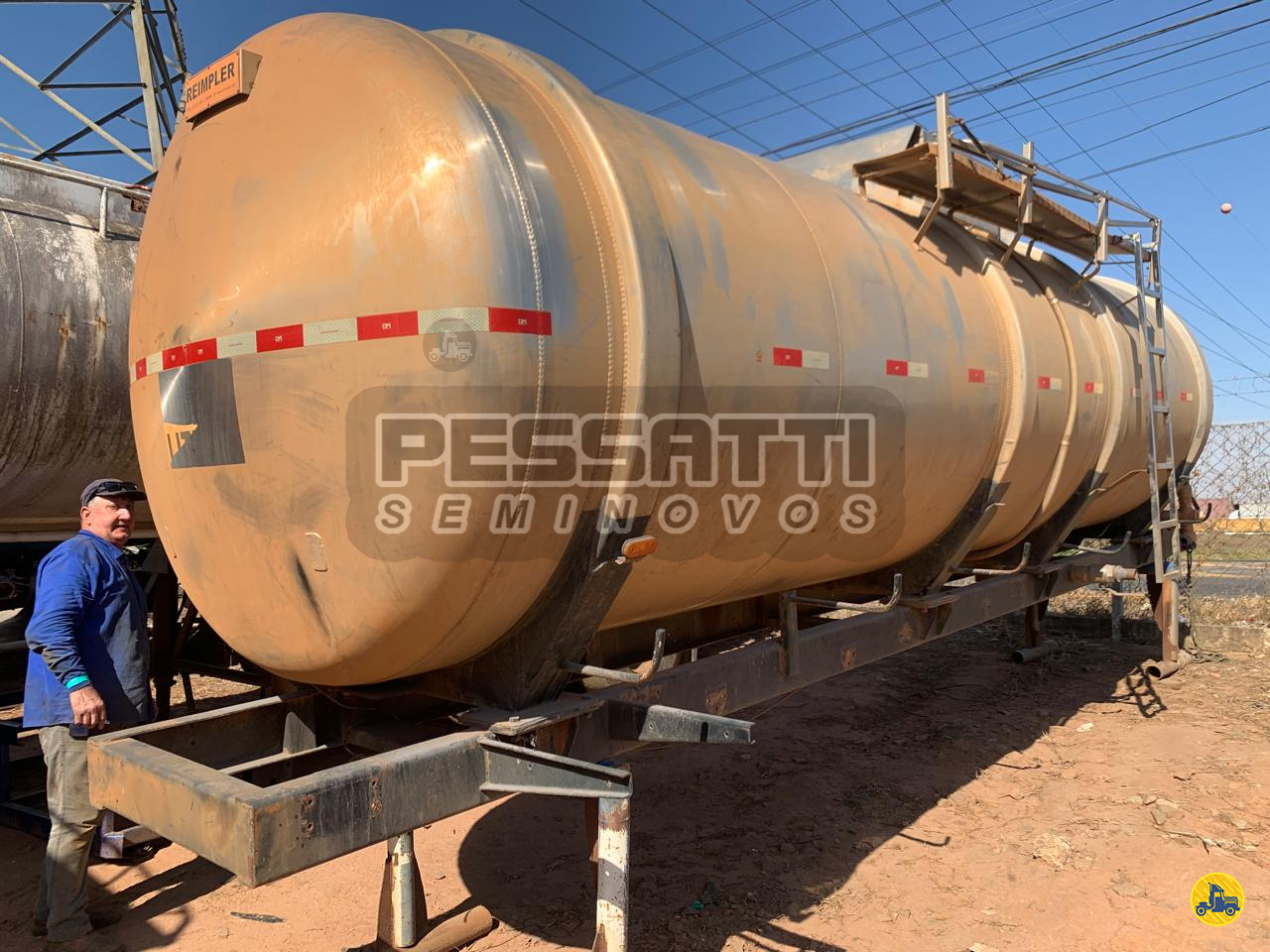 CARRETA SEMI-REBOQUE TANQUE INOX Pessatti Seminovos CORDEIROPOLIS SÃO PAULO SP